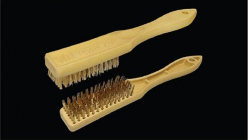 Bàn chải thép ( đế nhựa)