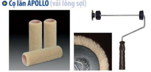 Cọ lăn Apollo (vải lông sợi)