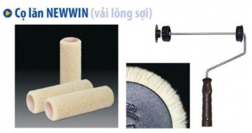 Cọ lăn NEWWIN ( vải lông sợi)