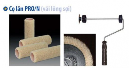 Cọ lăn PRO/N (vải lông sợi)