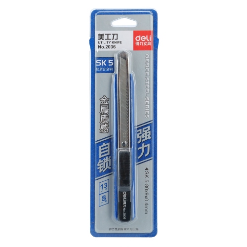 Dao rọc giấy inox Deli – 2034