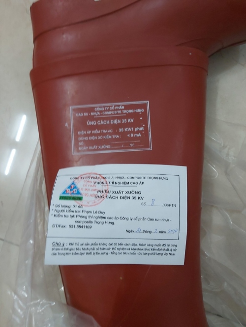 Ủng cách điện 35kv số 42